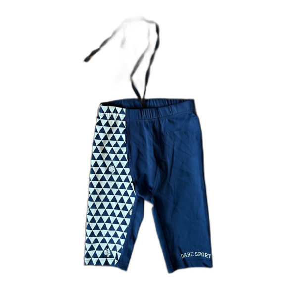 NWT  DARC SPORT Blue Spandex Mana Civil Regime Biker Shorts  Mens Size Small - Picture 2 of 10